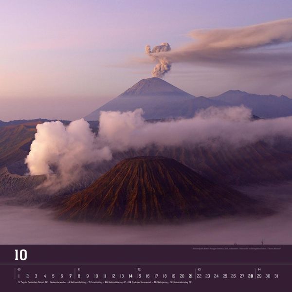 Orte der Kraft 2018 - Bildkalender (33 x 33) - Landschaftskalender