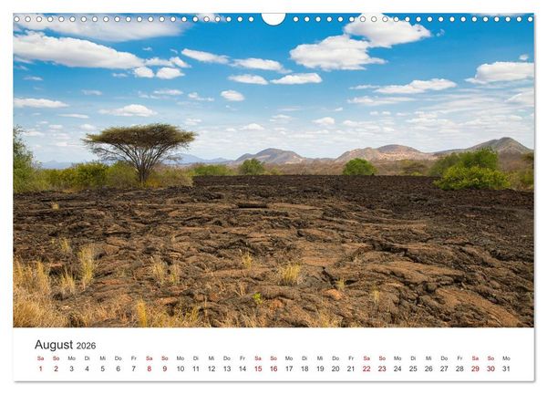 Produktbild: Kenia - Eine Entdeckungsreise durch das Land im Osten Afrikas (Wandkalender 2026 DIN A3 quer), CALVENDO Monatskalender