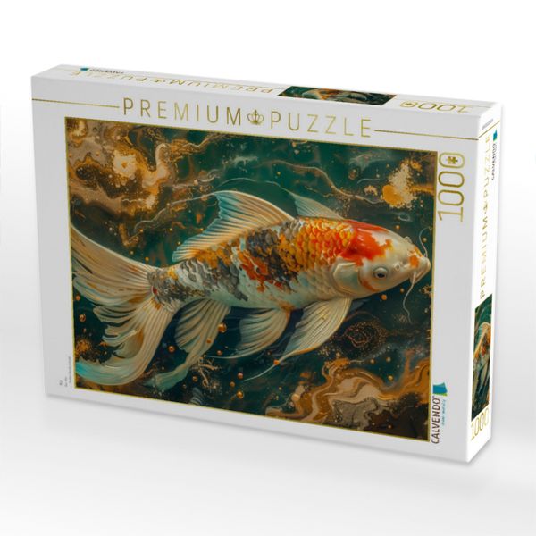 Produktbild: CALVENDO Puzzle Koi | 1000 Teile Lege-Gr&ouml;&szlig;e 64x48cm Foto-Puzzle f&uuml;r gl&uuml;ckliche Stunden