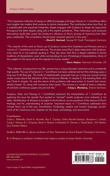 Produktbild: Scripture, Texts, and Tracings in 1 Corinthians