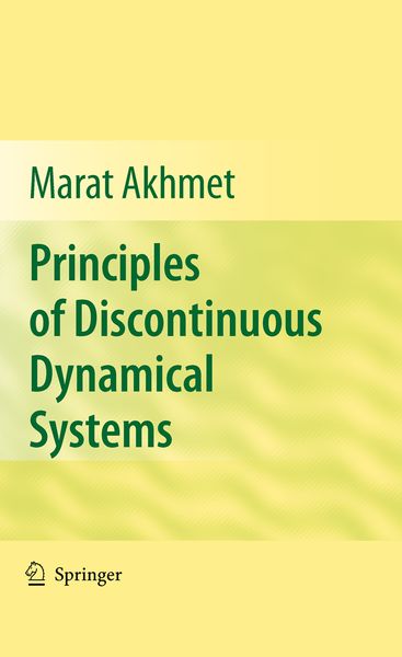 Produktbild: Principles of Discontinuous Dynamical Systems