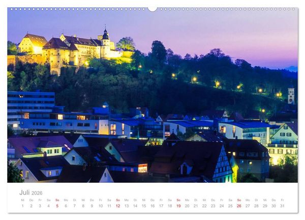 Produktbild: SCHW&Auml;BISCHE ALB W.Dieterich (hochwertiger Premium Wandkalender 2026 DIN A2 quer), Kunstdruck in Hochglanz