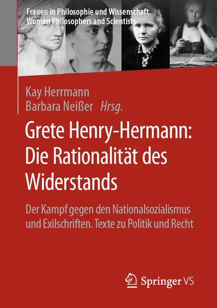 Produktbild: Grete Henry-Hermann: Die Rationalit&auml;t des Widerstands