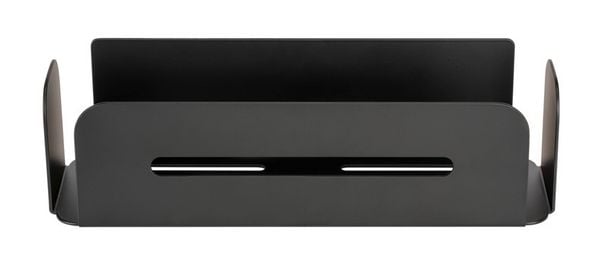 Produktbild: Turbo-Loc&reg; Wandablage Mod. Bivio Black matt, aus Aluminium
