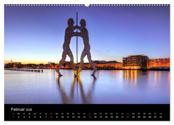 Produktbild: Berlin (Wandkalender 2026 DIN A2 quer), CALVENDO Monatskalender