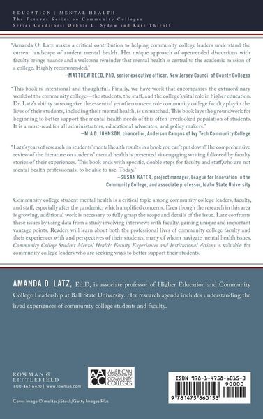 Produktbild: Community College Student Mental Health