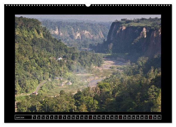 Produktbild: Sumatra &ndash; Architektur und Landschaft (hochwertiger Premium Wandkalender 2026 DIN A2 quer), Kunstdruck in Hochglanz