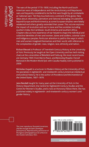 Produktbild: War, Empire and Slavery, 1770-1830