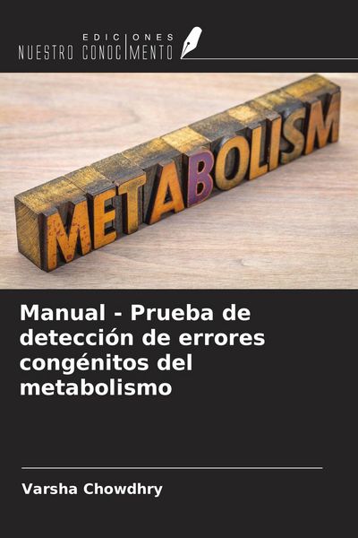 Produktbild: Manual - Prueba de detecci&oacute;n de errores cong&eacute;nitos del metabolismo