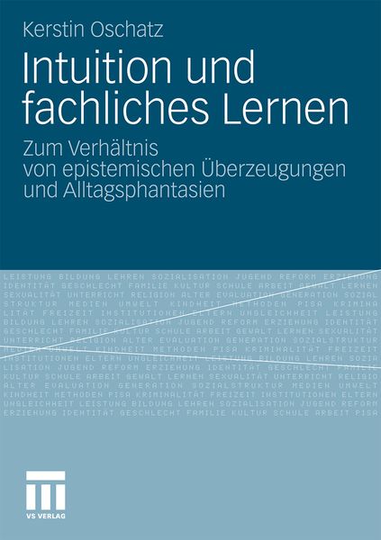 Produktbild: Intuition und fachliches Lernen