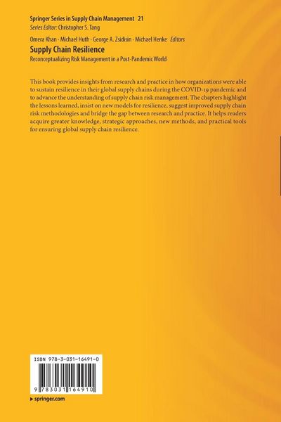Produktbild: Supply Chain Resilience
