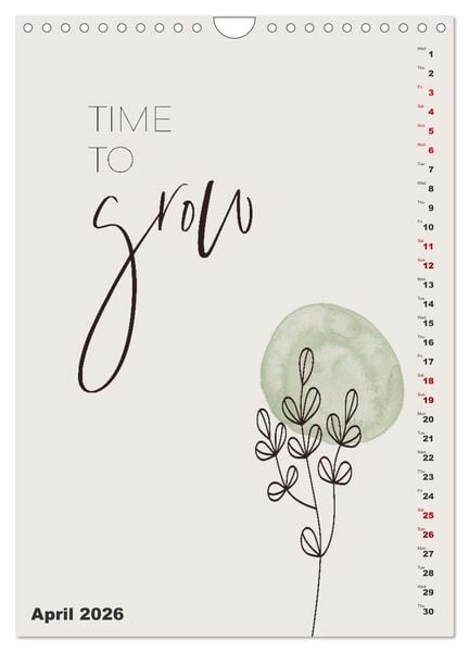 Produktbild: Love your planet (Wall Calendar 2026 DIN A4 portrait), CALVENDO 12 Month Wall Calendar