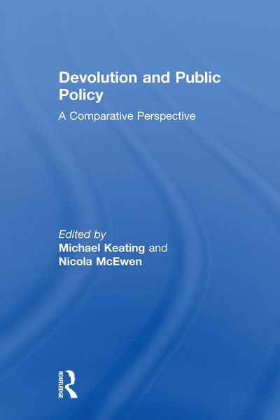 Produktbild: Devolution and Public Policy