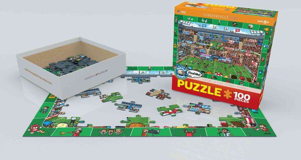 Produktbild: Fu&szlig;ball - Suchen & Finden (Puzzle)