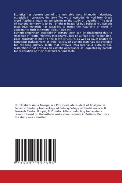 Produktbild: Esthetic Restorative Materials in Pediatric Dentistry