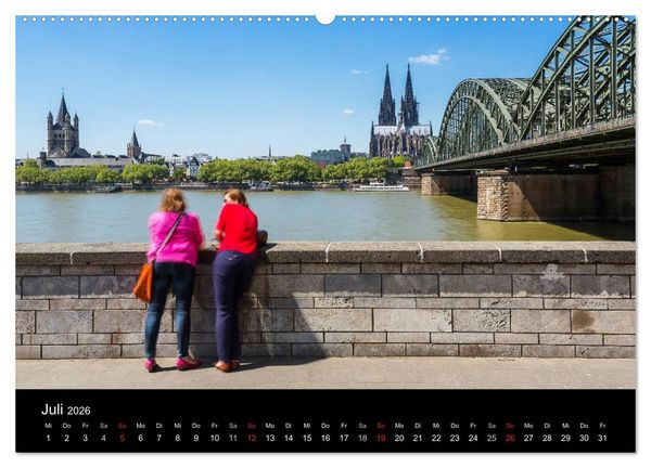 Produktbild: K&ouml;lner - Blickwinkel (hochwertiger Premium Wandkalender 2026 DIN A2 quer), Kunstdruck in Hochglanz