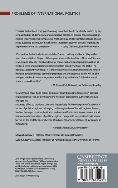 Produktbild: Competitive Authoritarianism
