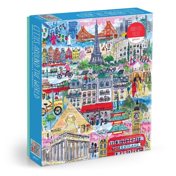Produktbild: Michael Storrings Cities Around the World 1000 Piece Puzzle