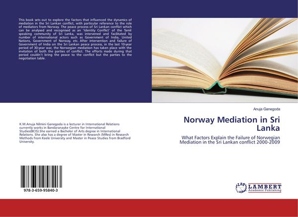 Produktbild: Norway Mediation in Sri Lanka