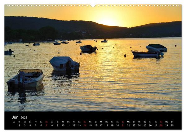 Produktbild: Chalkidiki: Kassandra, Sithonia, Athos (hochwertiger Premium Wandkalender 2026 DIN A2 quer), Kunstdruck in Hochglanz