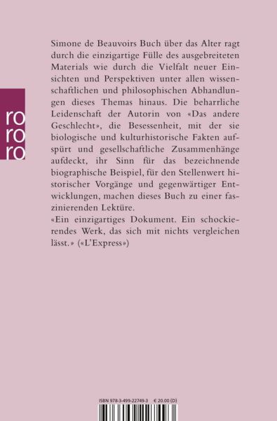 Produktbild: Das Alter