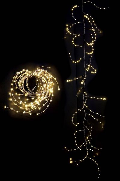 Produktbild: Konstsmide 3365-600 T&uuml;rkranz mit Beleuchtung Kranz Warmwei&szlig; LED Braun