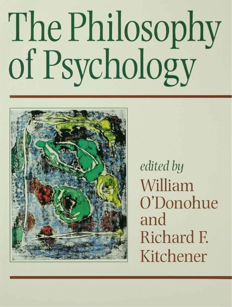 Produktbild: The Philosophy of Psychology