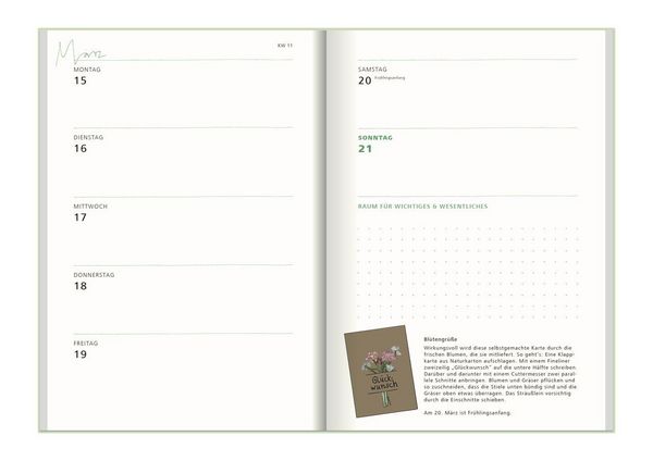 Produktbild: vergissmeinnicht 2027 - Taschenkalender