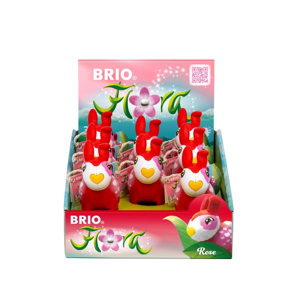 Produktbild: BRIO Flora - 36204 Rose | Spielfigur f&uuml;r endlosen fantasievollen Spielspa&szlig; f&uuml;r M&auml;dchen und Jungen ab 3 Jahren - wundersch&ouml;nes Geschenk