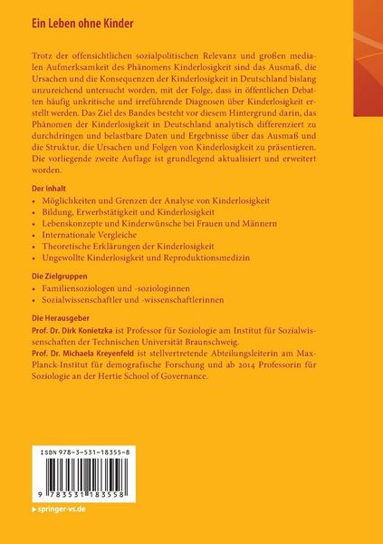 Produktbild: Ein Leben ohne Kinder