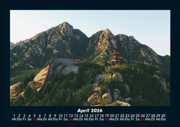 Produktbild: Landschaftskalender 2026 Fotokalender DIN A5