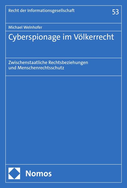 Produktbild: Cyberspionage im V&ouml;lkerrecht