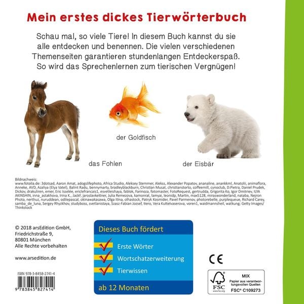 Produktbild: Meine ersten 100 Tiere