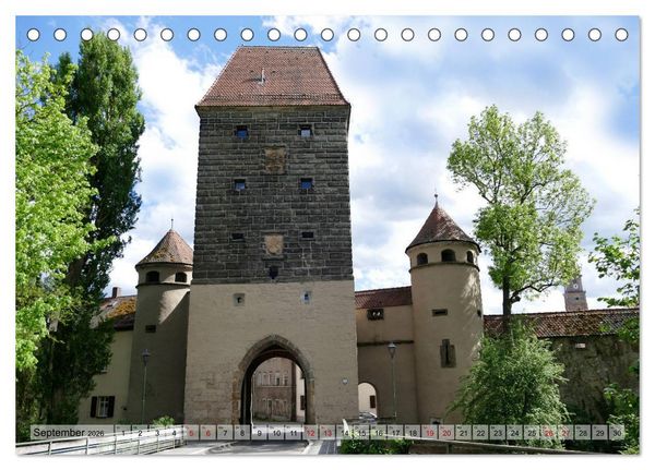 Produktbild: Amberg - Stadt zwischen Tradition und Moderne (Tischkalender 2026 DIN A5 quer), CALVENDO Monatskalender