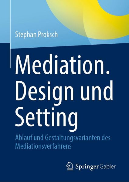 Produktbild: Mediation. Design und Setting