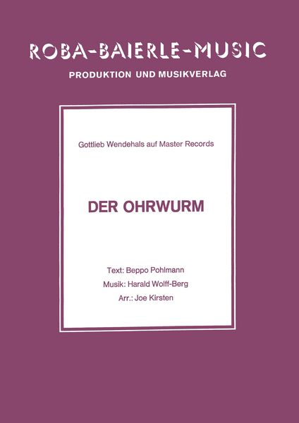 Produktbild: Der Ohrwurm