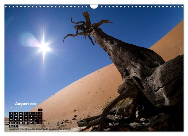 Produktbild: Namibia mal anders (Wandkalender 2027 DIN A3 quer), CALVENDO Monatskalender