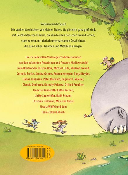 Produktbild: Das Vorlesebuch von kleinen starken Tieren