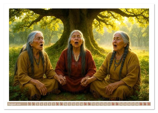 Produktbild: Spiritual Native American (Wall Calendar 2026 DIN A3 landscape), CALVENDO 12 Month Wall Calendar