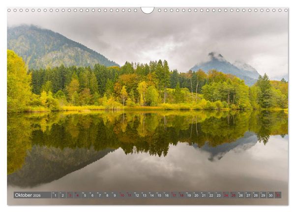 Produktbild: Sch&ouml;ne Wanderungen um Oberstdorf (Wandkalender 2026 DIN A3 quer), CALVENDO Monatskalender