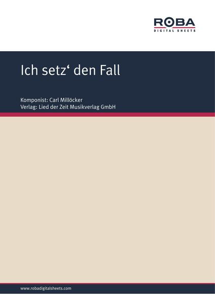 Produktbild: Ich setz' den Fall