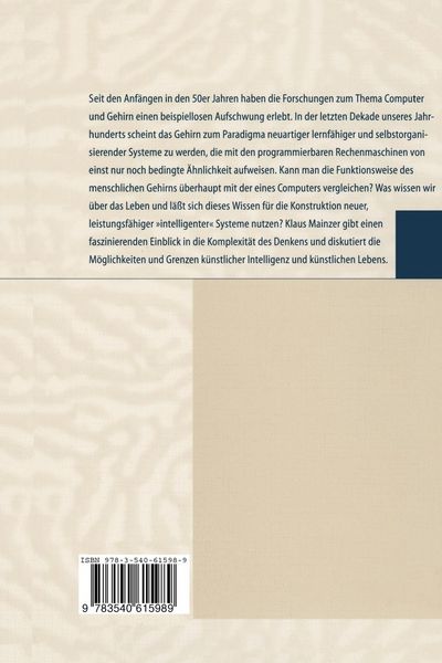 Produktbild: Gehirn, Computer, Komplexit&auml;t