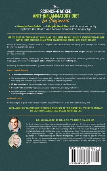 Produktbild: The Science-Backed Anti-Inflammatory Diet for Beginners