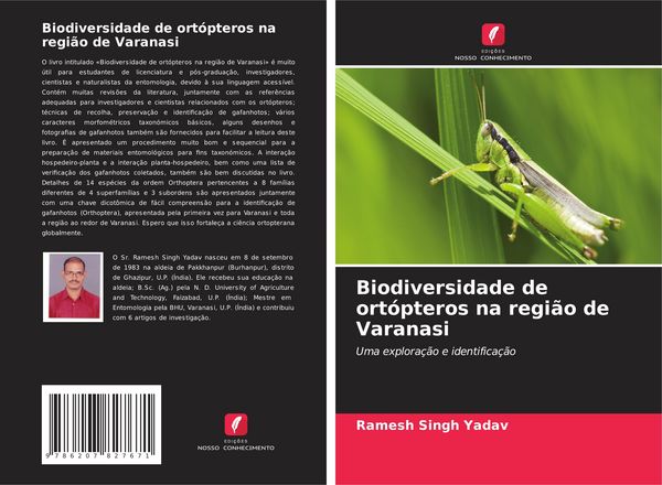 Produktbild: Biodiversidade de ort&oacute;pteros na regi&atilde;o de Varanasi