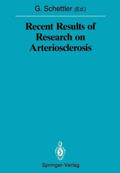 Produktbild: Recent Results of Research on Arteriosclerosis
