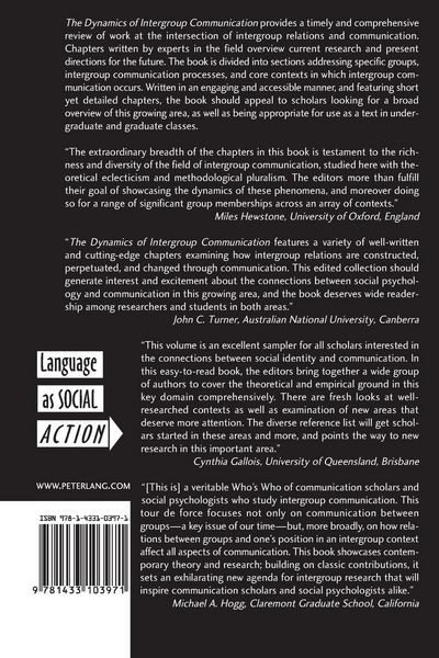 Produktbild: The Dynamics of Intergroup Communication