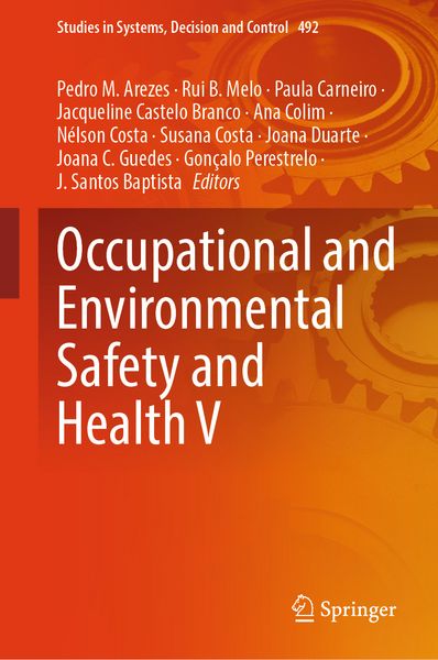 Produktbild: Occupational and Environmental Safety and Health V