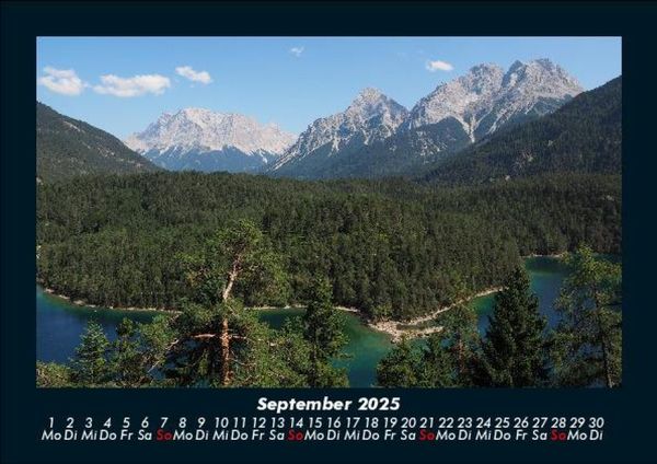 Produktbild: Die Seen der Erde 2025 Fotokalender DIN A5
