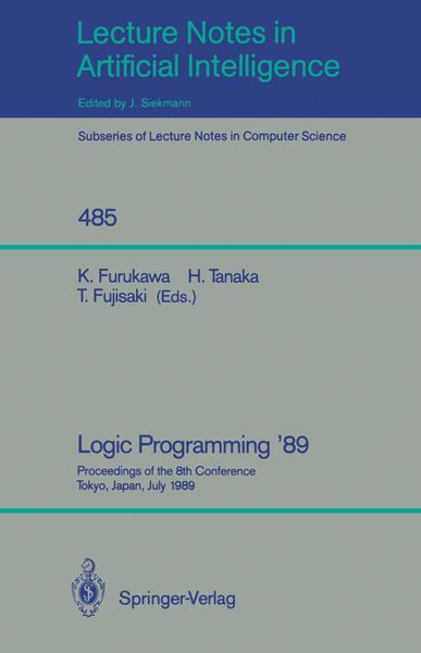 Produktbild: Logic Programming '89
