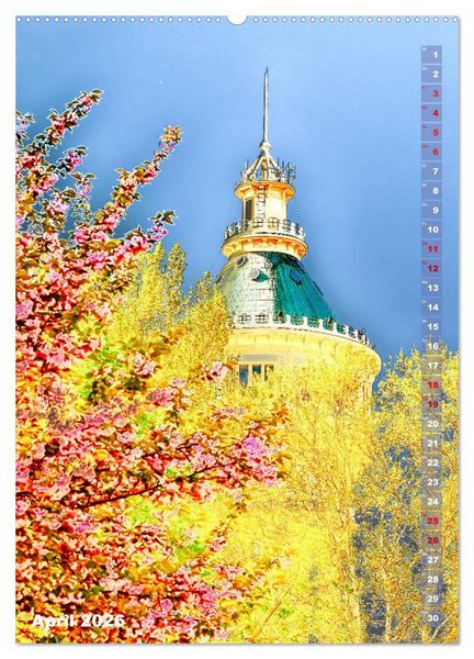 Produktbild: Budapest - K&uuml;nstlerische Fotografie (Wandkalender 2026 DIN A2 hoch), CALVENDO Monatskalender